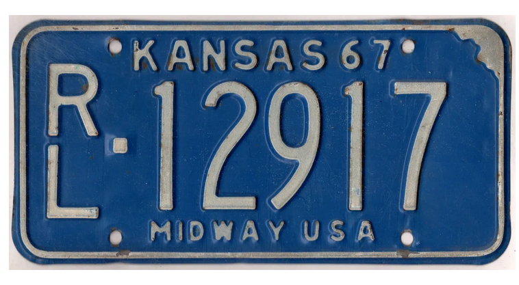 Screenshot 2024-03-19 at 12-55-03 Kansas 1967 car license plate Riley county #RL-12917.png