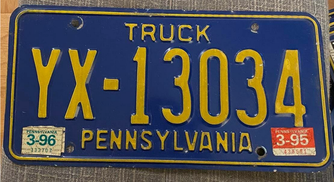 Screenshot 2024-03-24 at 23-59-07 Pennsylvania 1996 TRUCK License Plate # YX-13034 eBay.png