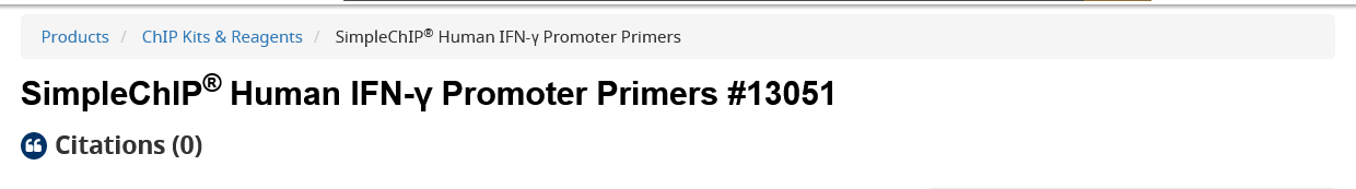 Screenshot 2024-03-26 at 09-39-45 SimpleChIP® Human IFN-γ Promoter Primers.png