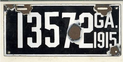 Screenshot 2024-04-27 at 21-04-27 1915 GEORGIA License Plate Tag 15 GA # 13572 PORCELAIN #1551...png