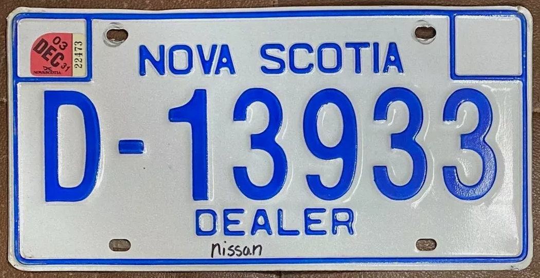 Screenshot 2024-05-24 at 21-11-39 Nova Scotia 2003 DEALER License Plate # D-13933 eBay.png