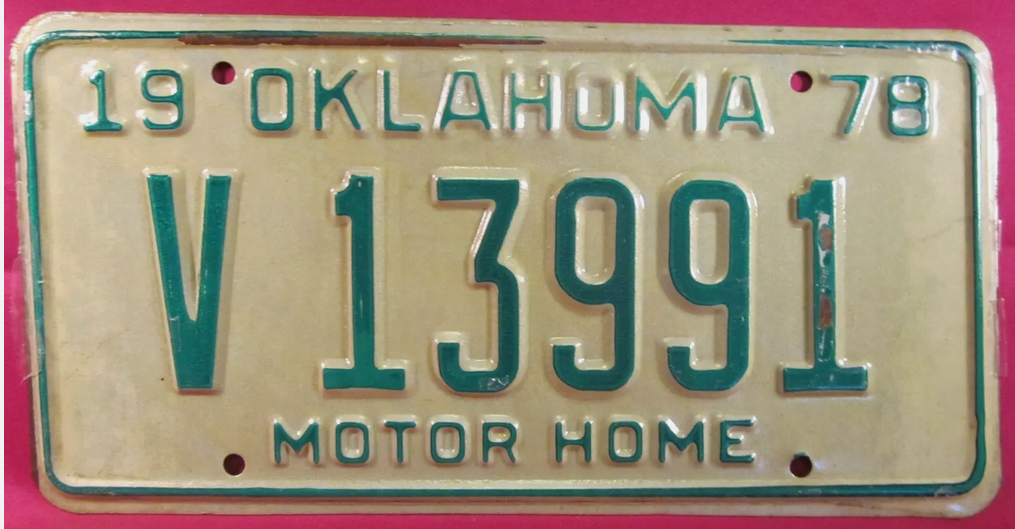 Screenshot 2024-05-29 at 06-17-43 LICENSE PLATE Motor Home Tag 1978 OKLAHOMA V 13991 N20a eBay.png