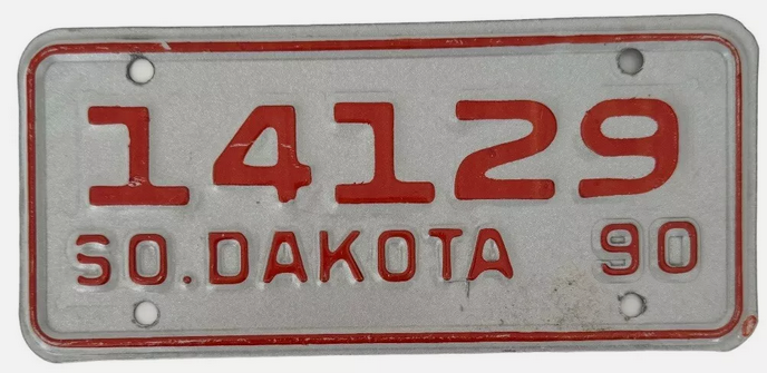 Screenshot 2024-06-09 at 16-11-14 South So. Dakota 1990 90’s Motorcycle License Plate Vintage ...png