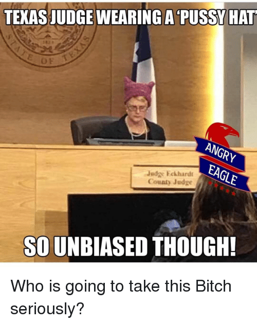texas-judge-wearing-a-*****-hat-angry-eagle-judge-eckhardt-13360473.png