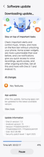 FOLD4 AND 15-ONE UI 7.0 Screenshot_20250507_201025_Software update.jpg