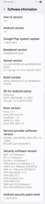 S21 Ultra ONE UI 7.0 Screenshot_20250508_173606_Settings.jpg