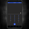 RRO Layers Theme: BlackElectricBlue PRO by Jeremy Beck