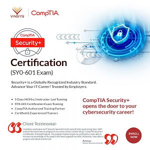 Comptia security+  Certification Training