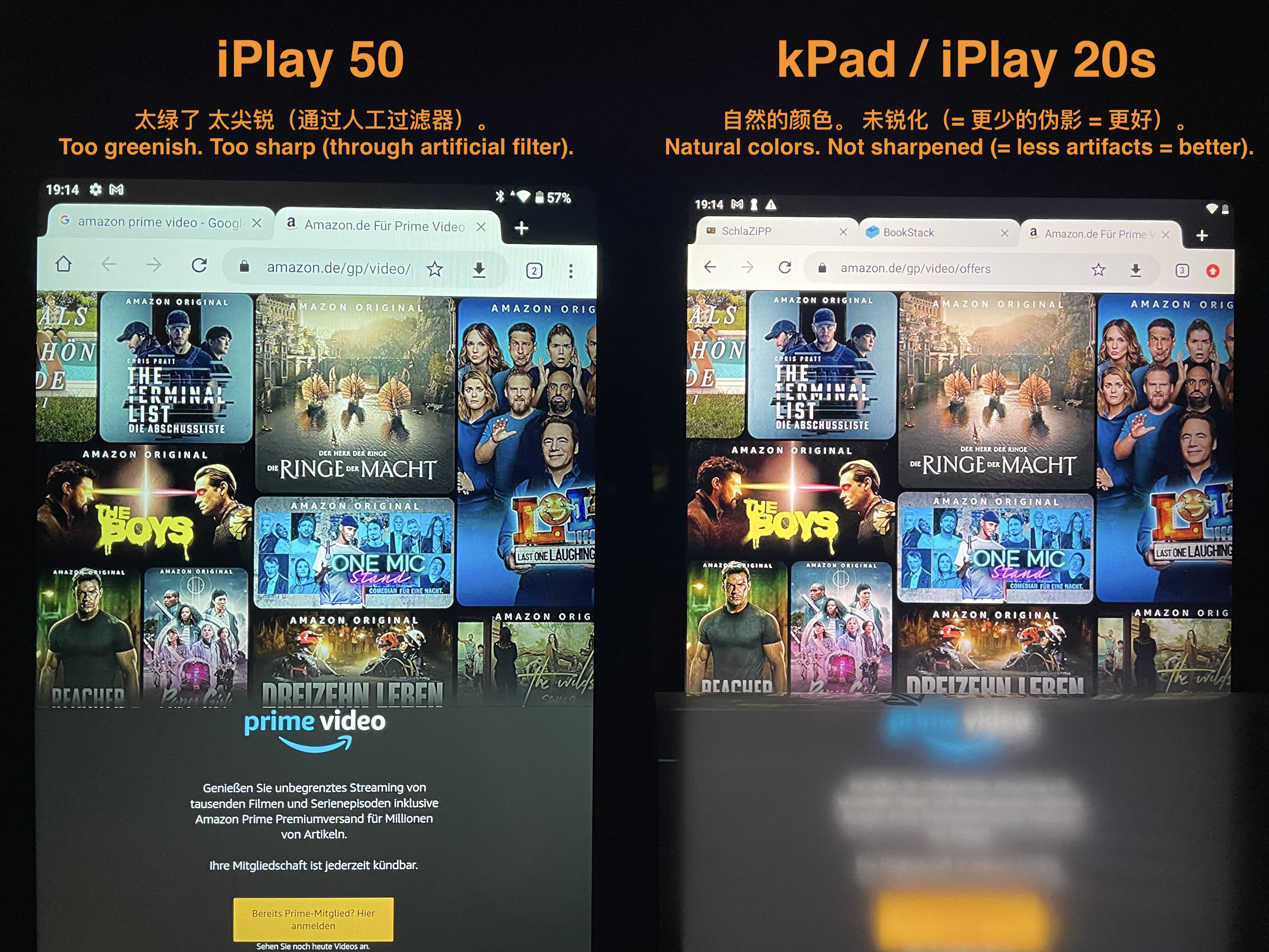 IPlay 50 Vs KPad-4